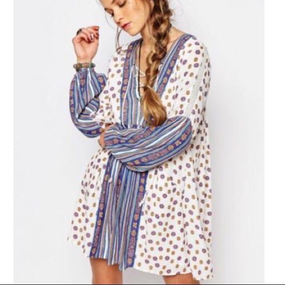 Free People Tops - Free People Rain or Shine Mini Dress
